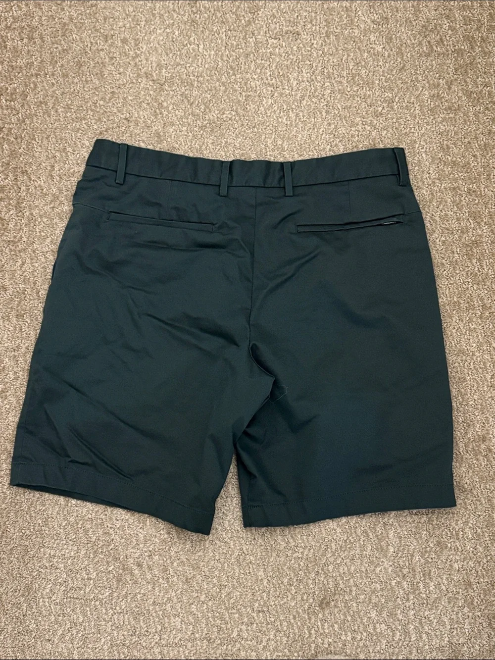 Banana Republic Men's Forest Green Flat Front Shorts